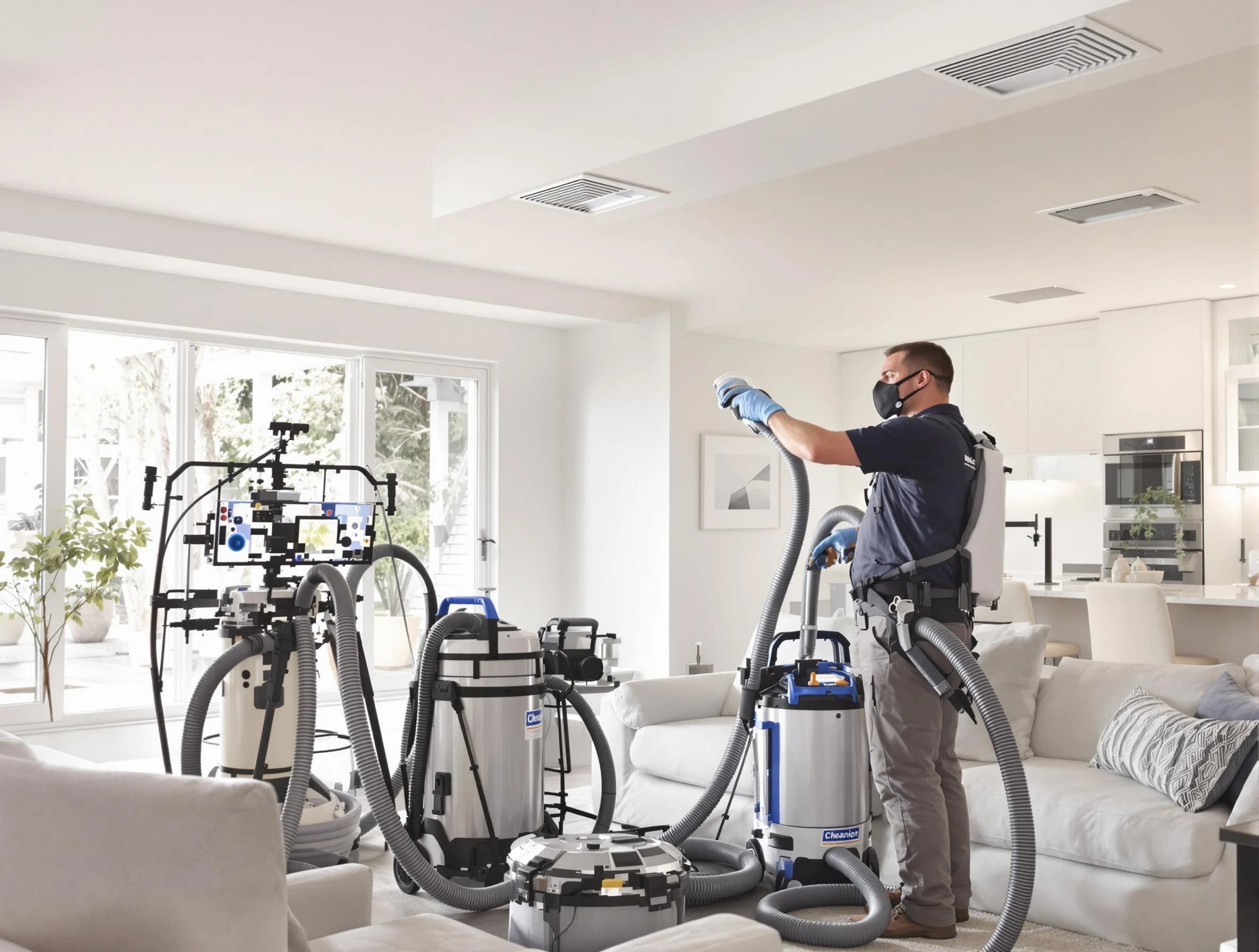 Professional AC duct cleaning by South Park Air Duct Cleaning in South Park