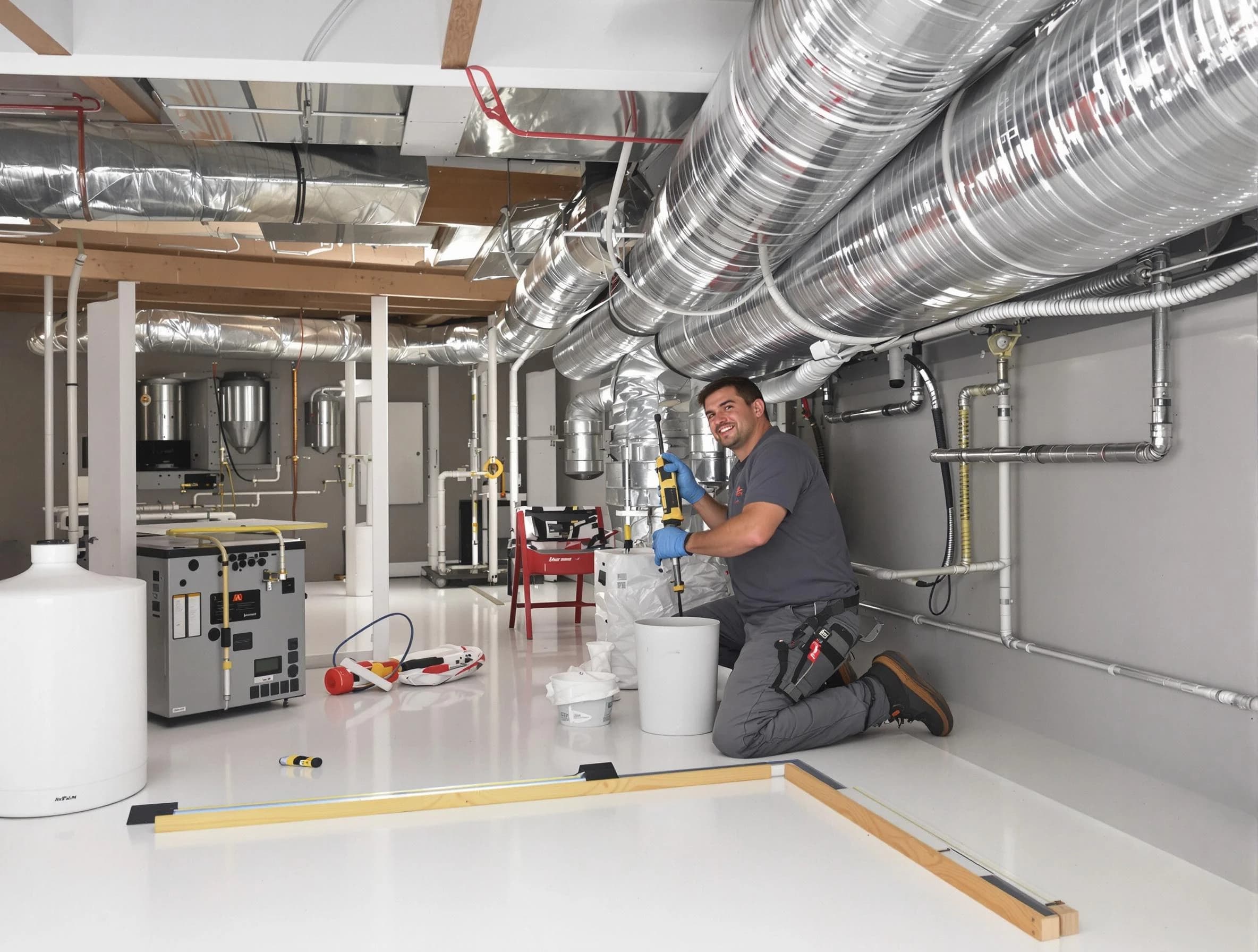 Professional duct sealing service by South Park Air Duct Cleaning in South Park