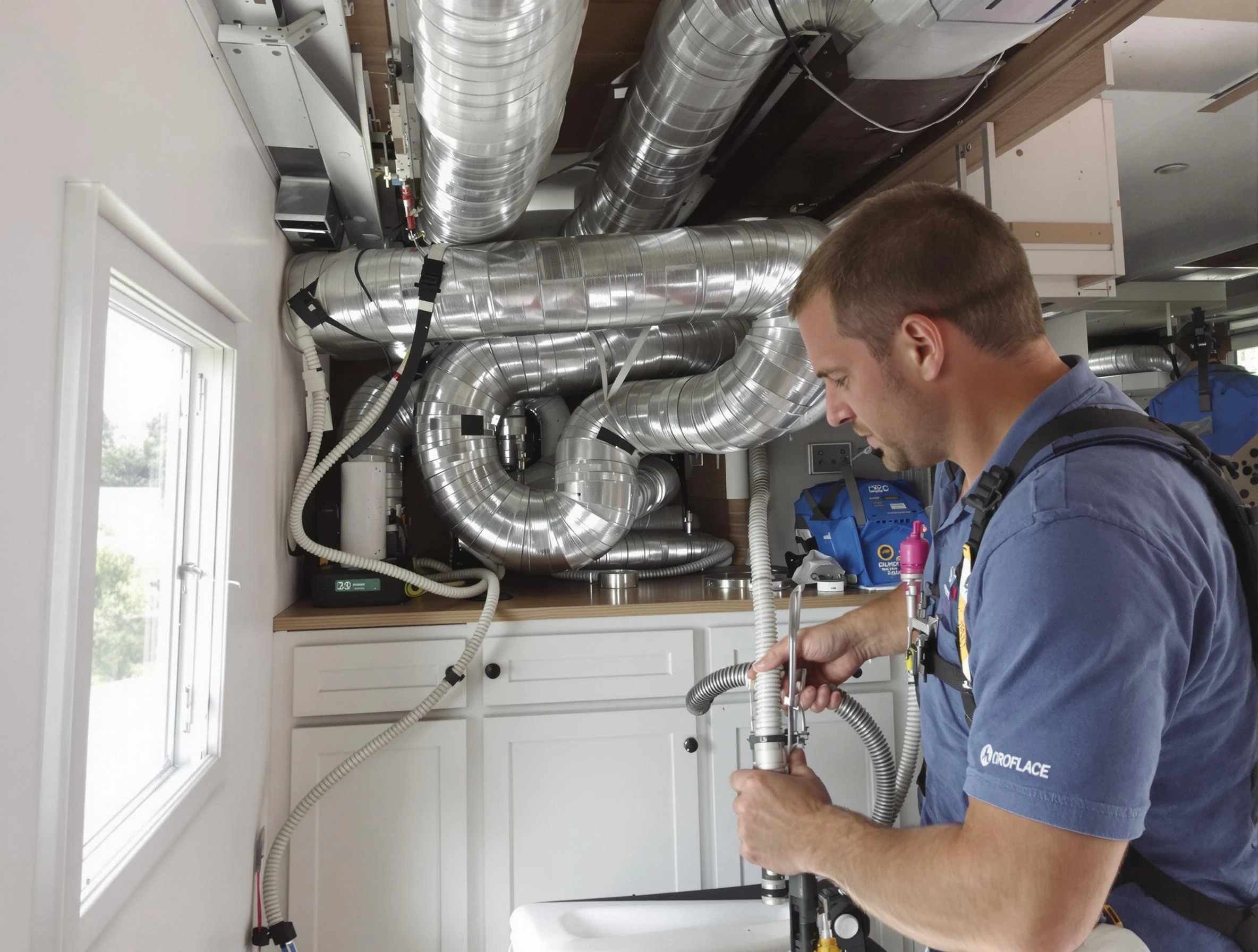 Mobile Home Air Duct Cleaning in South Park